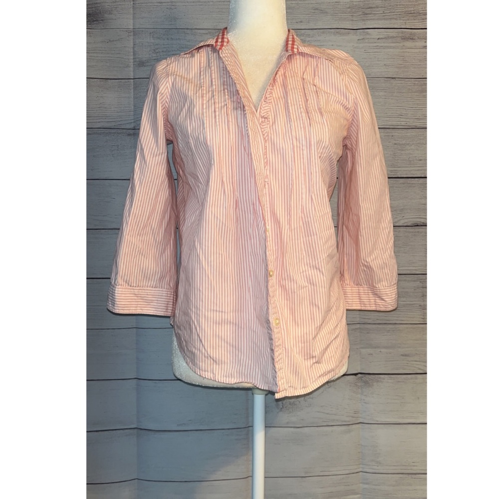 Heritage Shirtings by Bass Striped Collared Shirt - Picture 2 of 3